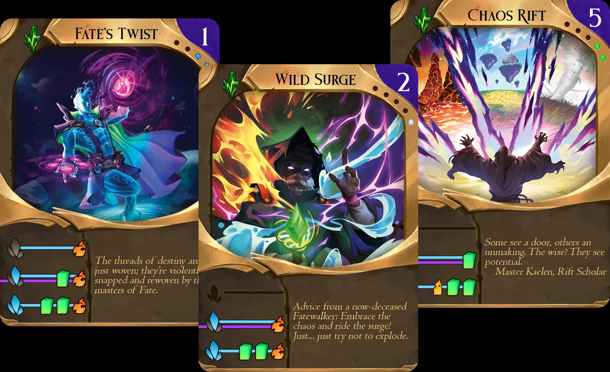 Chaos Card Layout